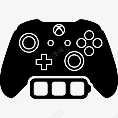 XboxOne全电池游戏控制控制视频游戏图标图标