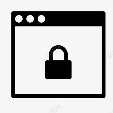 浏览器安全受保护图标图标