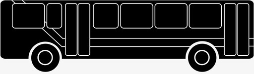 公共汽车交通摘要图标图标