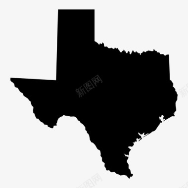 德克萨斯州开阔地南部图标图标