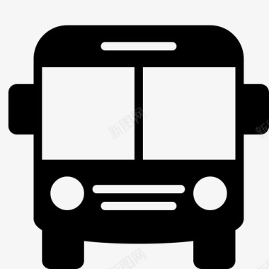 巴士旅游巴士街道图标图标