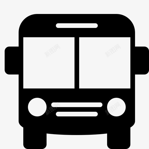 巴士旅游巴士街道图标svg_新图网 https://ixintu.com 乘客 公共交通 司机 巴士 旅游巴士 汽车和交通字形图标 街道 路线 车站 车辆 骑乘