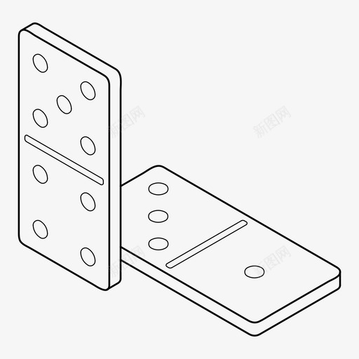 多米诺骨牌口袋游戏图标svg_新图网 https://ixintu.com 口袋 多米诺骨牌 手机 振动 新闻纸 棋盘游戏 游戏 箱子