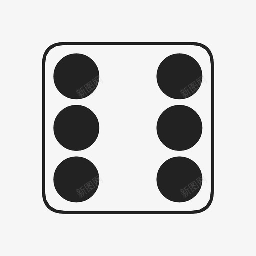 骰子机会立方体图标svg_新图网 https://ixintu.com 6 抽签 数字 机会 游戏 立方体 随机 骰子