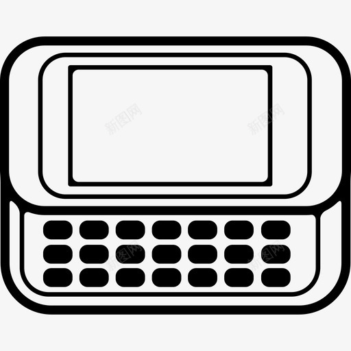 手机分为两部分一部分是屏幕另一部分是键盘图标svg_新图网 https://ixintu.com 一部分是屏幕 另一部分是键盘 工具用具 手机 手机分为两部分