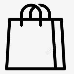 购物袋icon购物袋花挎包图标高清图片