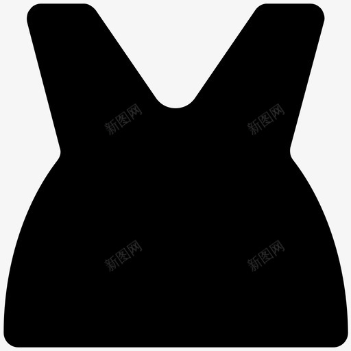迷你裙时尚大胆的固体图标svg_新图网 https://ixintu.com 时尚大胆的固体图标 迷你裙
