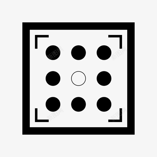 掷八个骰子数一组图标svg_新图网 https://ixintu.com 掷八个骰子 数一组