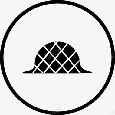帽子军帽棒球图标图标