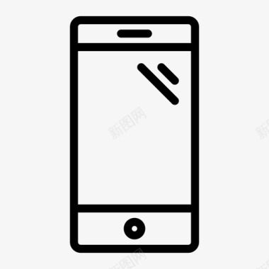 智能手机触摸搜索引擎优化图标图标