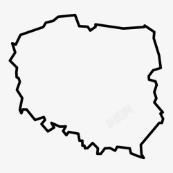 奥斯威辛波兰国家欧洲图标高清图片