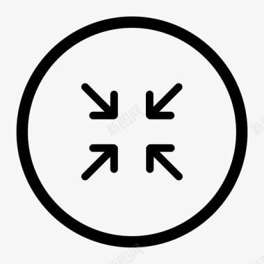 最小化关闭折叠图标图标