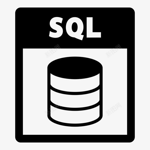 sql文件存储信息图标svg_新图网 https://ixintu.com access sql文件 信息 存储 扩展名 数据库 文件格式2 文档 表