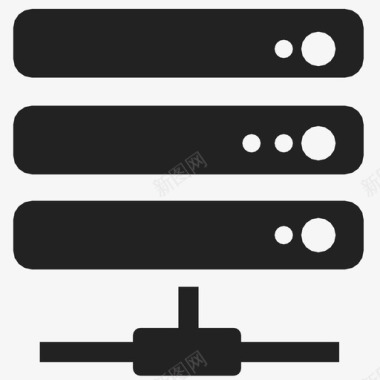 服务器普通服务器黑服务器图标图标