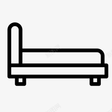 床卧室毯子图标图标