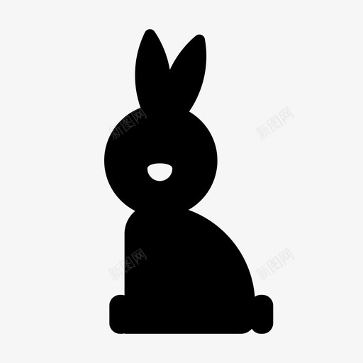 兔子动物胡萝卜图标svg_新图网 https://ixintu.com 兔子 动物 啮齿动物 宠物 家养兔子 快 胡萝卜 草