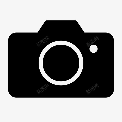 照相机照片图标svg_新图网 https://ixintu.com 动作 变焦 图像 图片 平滑填充动作 拍摄 数码 照片 照相机 胶片 镜头