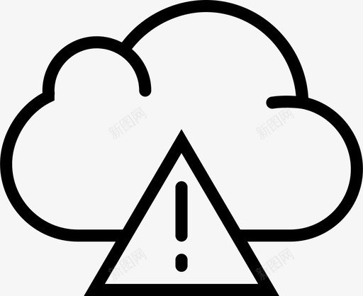 云警告网页转移图标svg_新图网 https://ixintu.com 云警告 删除 危险 帐户 粉碎图标的要点概述 网页 警报 转移 错误