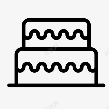 蛋糕摘要铃声图标图标