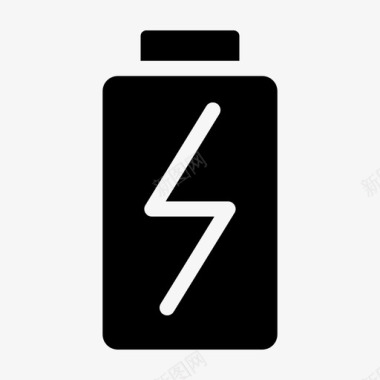 电池碱性充电图标图标
