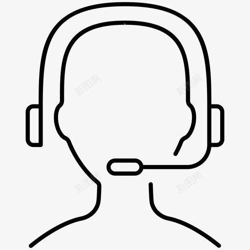 客户支持服务销售图标svg_新图网 https://ixintu.com 代表 启动 客户支持 干燥 支持反馈线图标 服务 沿 派 粘粘 销售 麦克风