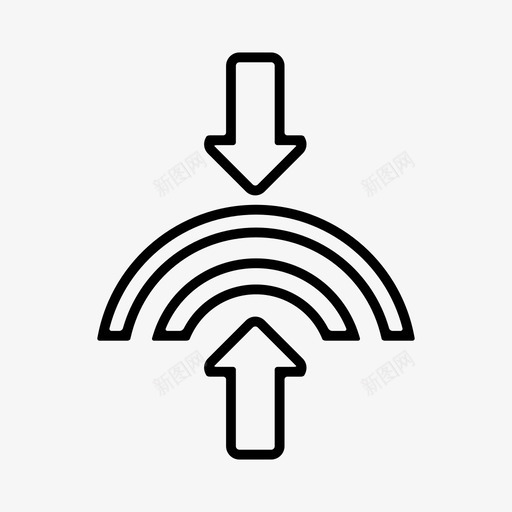 弧标度向上偏移图标svg_新图网 https://ixintu.com 下 偏移 前 后 向上 宽 弧标度 线 软件工具