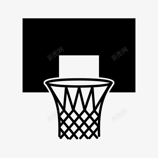 篮球圈运动球员图标svg_新图网 https://ixintu.com nba 传球 比赛 球员 篮球圈 篮球球字形 网 运动