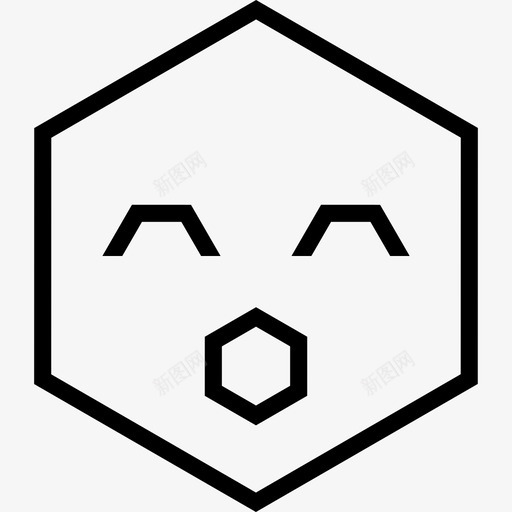 笑异想天开惊讶图标svg_新图网 https://ixintu.com 咯咯笑 大笑 异想天开 情绪 惊讶 棱角分明的情绪 笑 脸 表情
