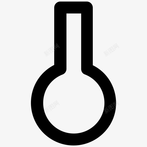 锥形瓶工业粗体线图标svg_新图网 https://ixintu.com 工业粗体线图标 锥形瓶