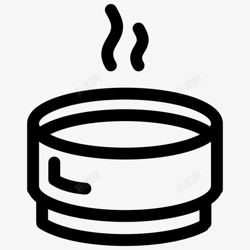 汤饮料肉汤图标svg_新图网 https://ixintu.com 健康 午餐 汤 液体 热 盘子 肉汤 食品 饮料