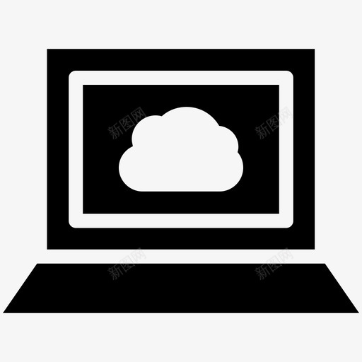 云连接同步网络保真度图标svg_新图网 https://ixintu.com 上传 下载 云网络 云计算酷向量3 云连接 互联网覆盖 同步 文件 笔记本电脑 网络保真度