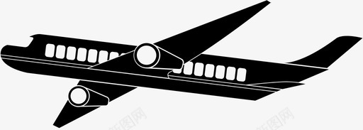 飞机航空公司飞行图标图标