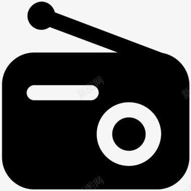 无线电教育符号图标图标