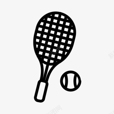 网球游戏和体育第三卷图标图标