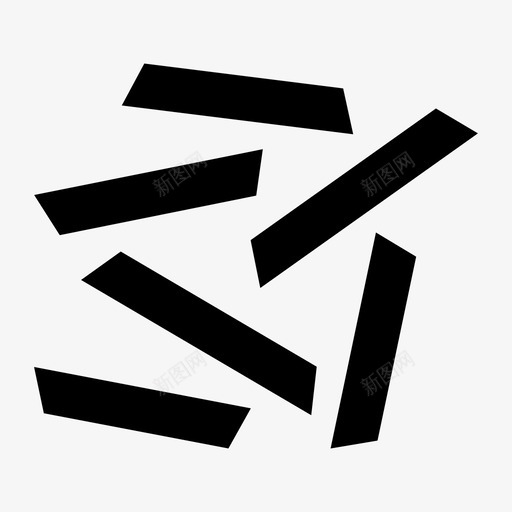 薯条汉堡快餐图标svg_新图网 https://ixintu.com 快餐 汉堡 油炸食品 炸土豆 番茄酱 薯条 麦当劳