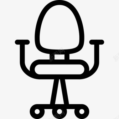 办公椅商务舒适图标图标