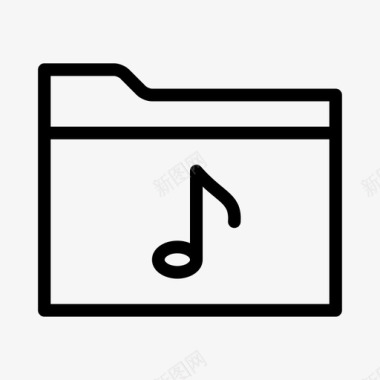 音乐文件夹随机播放收藏图标图标