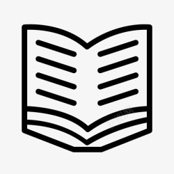 会议书籍书籍协议任命图标高清图片