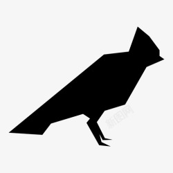 红雀红雀鸟唧唧图标高清图片