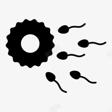 受孕性怀孕图标图标