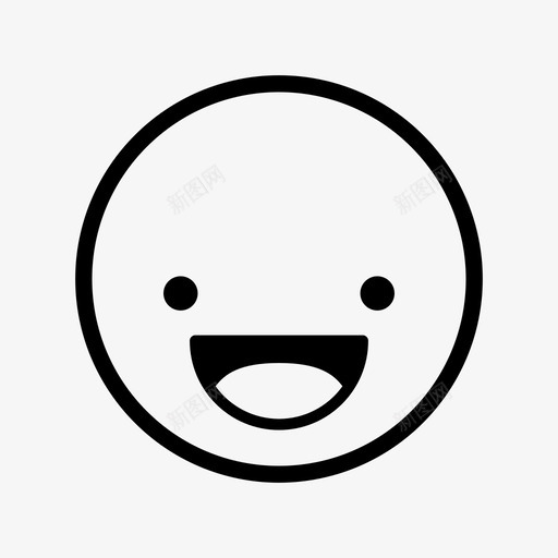 快乐可爱有趣图标svg_新图网 https://ixintu.com 可爱 快乐 有趣 甜 笑 表情