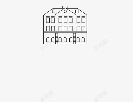 欧洲建筑古老中世纪图标svg_新图网 https://ixintu.com 中世纪 古老 古色古香 斯德哥尔摩 欧洲建筑 细部建筑 美丽
