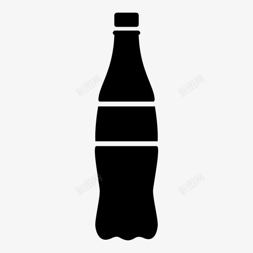 汽水瓶饮料可口可乐图标svg_新图网 https://ixintu.com 可口可乐 塑料瓶 汽水瓶 百事可乐 饮料
