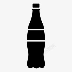 可口可乐塑料瓶汽水瓶饮料可口可乐图标高清图片