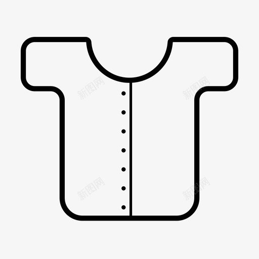 衬衫服装布料图标svg_新图网 https://ixintu.com 上衣 套装 布料 服装 衣服 衬衫 马球衫 高领毛衣
