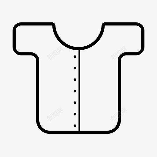 衬衫服装布料图标svg_新图网 https://ixintu.com 上衣 套装 布料 服装 衣服 衬衫 马球衫 高领毛衣
