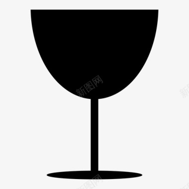 酒杯酒圣杯图标图标