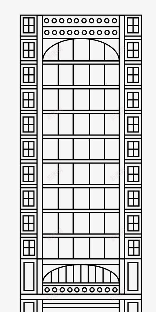 soho大厦摩天大楼现场图标svg_新图网 https://ixintu.com soho大厦 办公室 塔楼 摩天大楼 机构 现场 纽约市 纽约市建筑 综合体 详细建筑