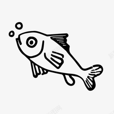 鱼鳍食物图标图标