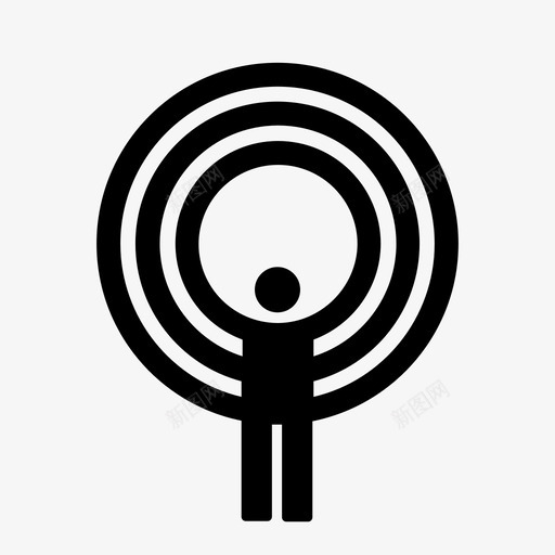 wifi人wifi技术图标svg_新图网 https://ixintu.com wifi wifi人 上帝 互联网 人 信号 力量 广播 技术 无线 概念